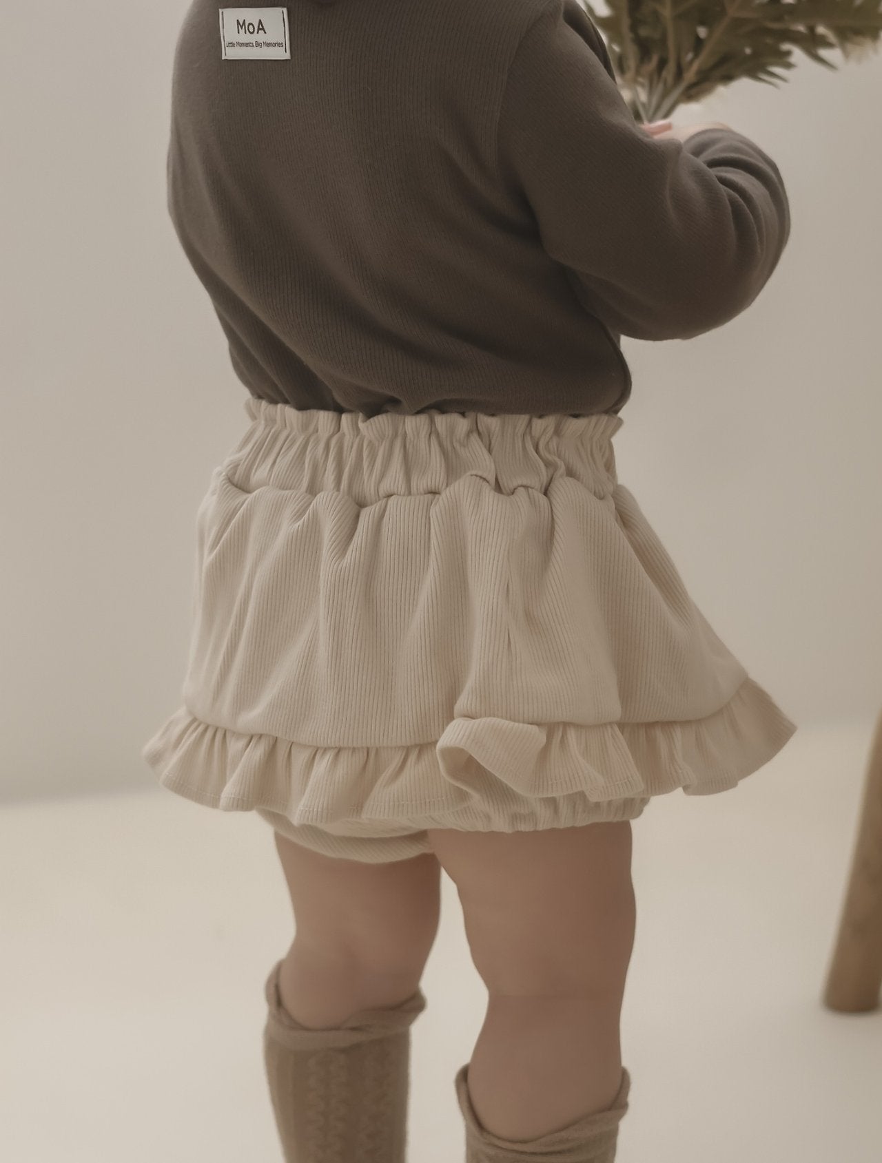 ［mimi market］Rib canncan bloomer