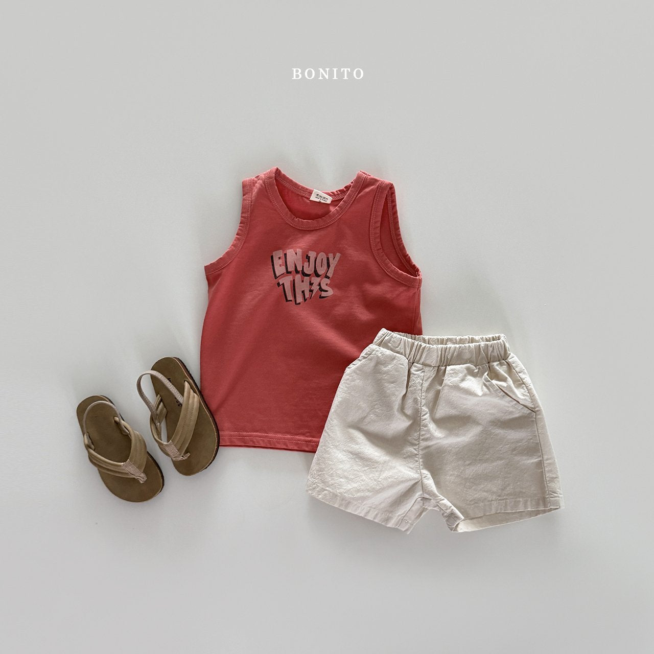 ［Bonito］linen short pants