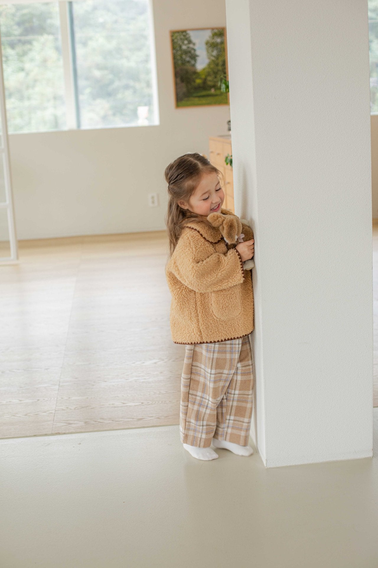 ［mkids］Oliver check pants