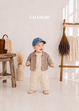 ［valubebe］Basic button tee