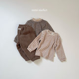 [mimi market] Stripe terry tops