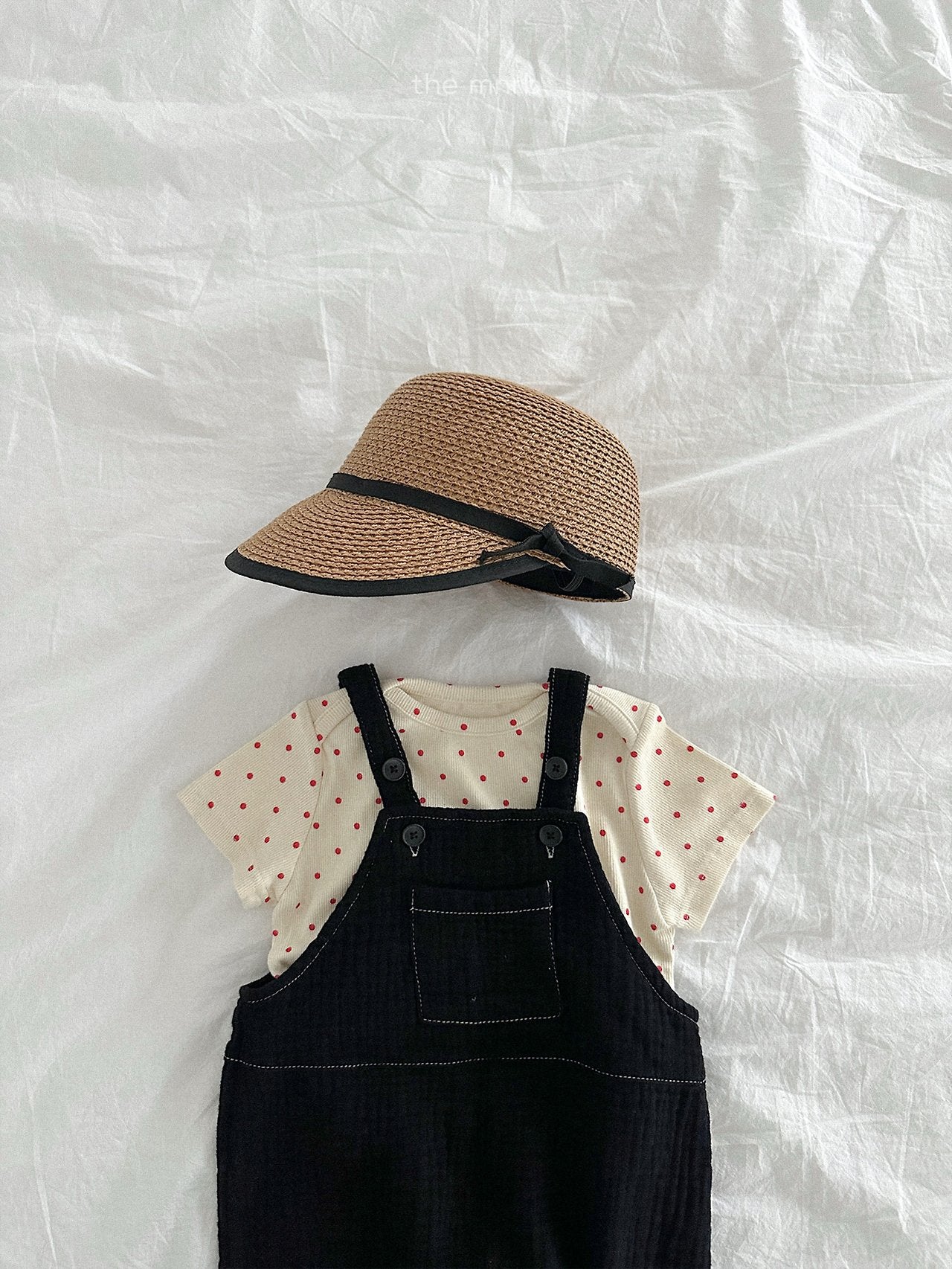［minirobe］Little dot short sleeve tee
