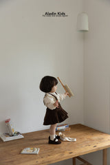 ［aladin］Pleats suspender skirt