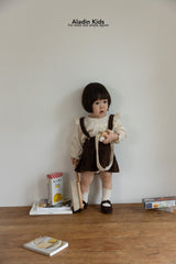 ［aladin］Pleats suspender skirt