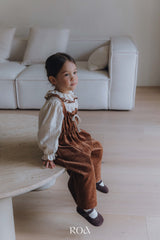 ［ROA］Tuck frill blouse