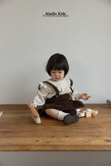 ［aladin］Pleats suspender skirt