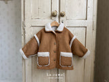 ［La.camel］Teddy reversible mouton jacket (kids)