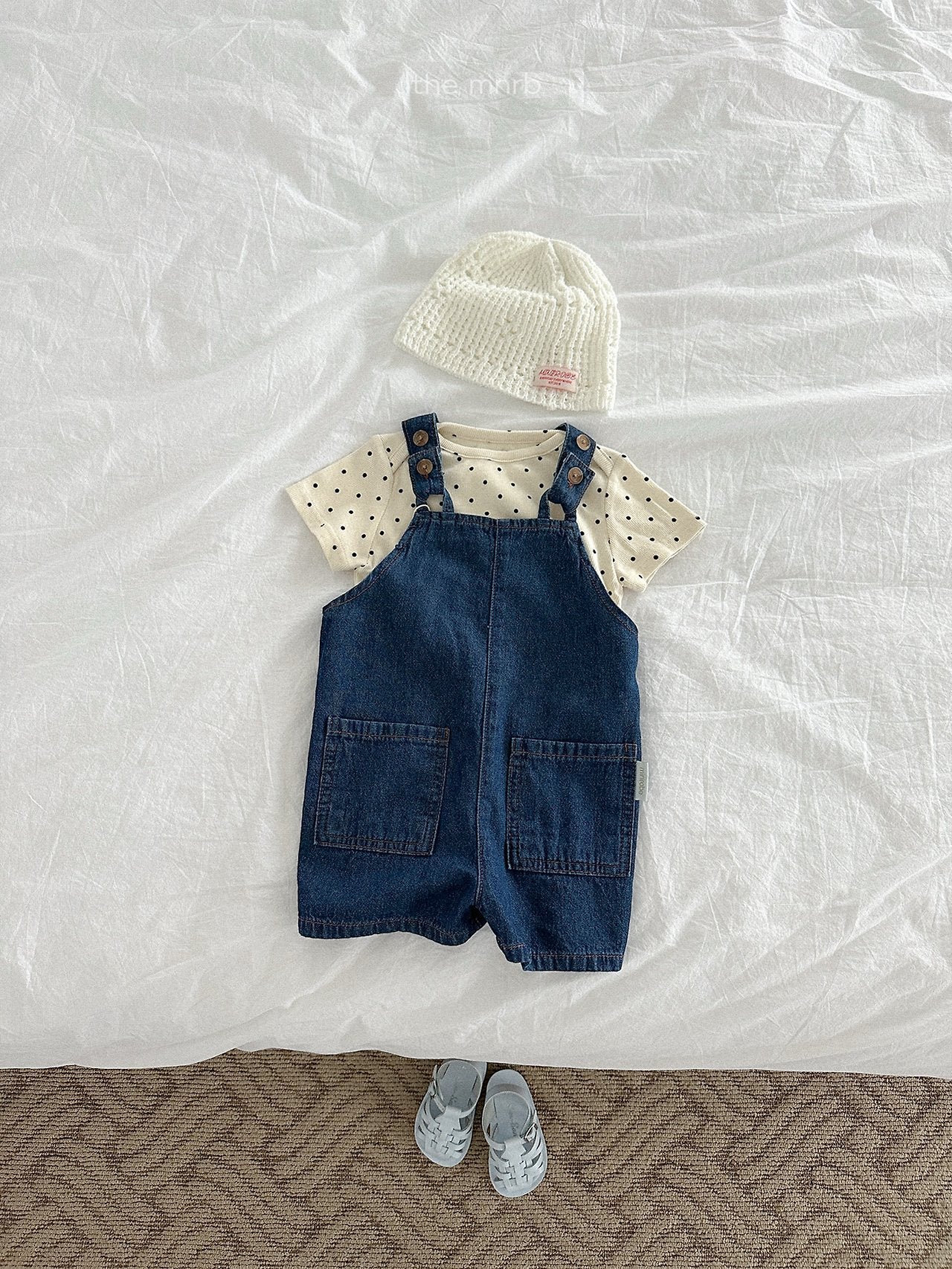 ［minirobe］Little dot short sleeve tee