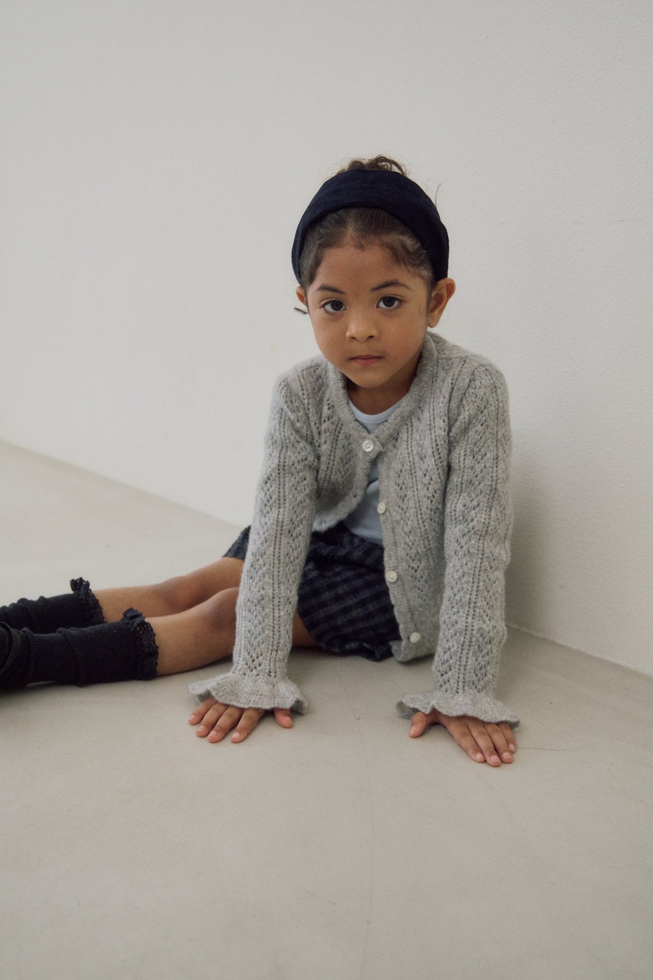 [soye] Bote frill cardigan