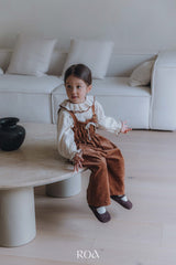 ［ROA］Tuck frill blouse