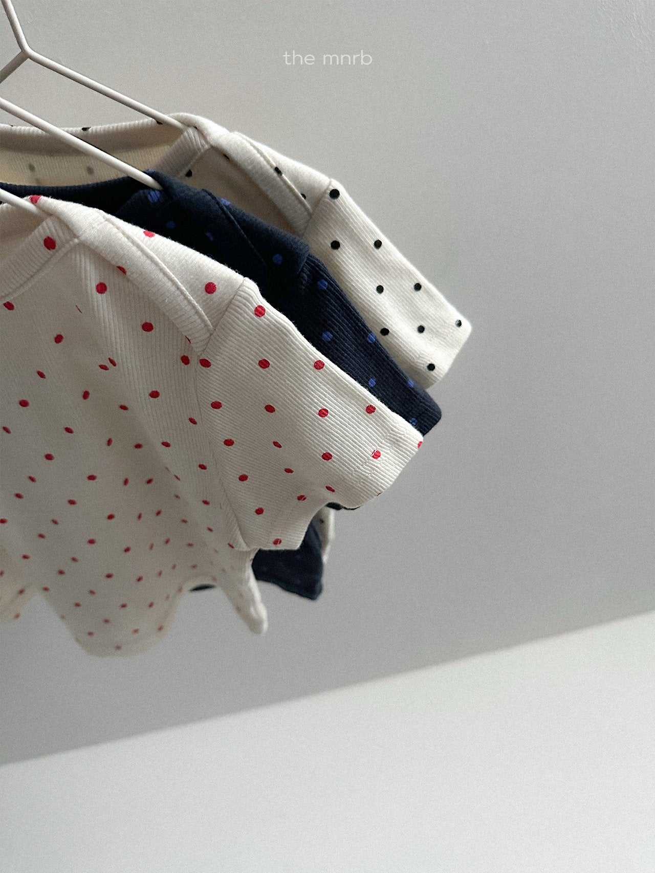 ［minirobe］Little dot short sleeve tee