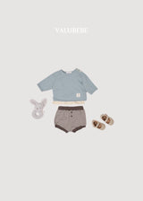 ［valubebe］Basic button tee