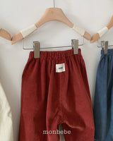 [monbebe] Corduroy jogger pants