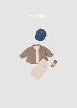 ［valubebe］Basic button tee