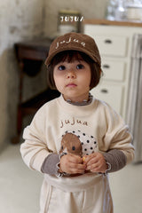 ［jujua］Stripe mellow tops