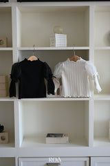 ［ROA］Organza puff tops