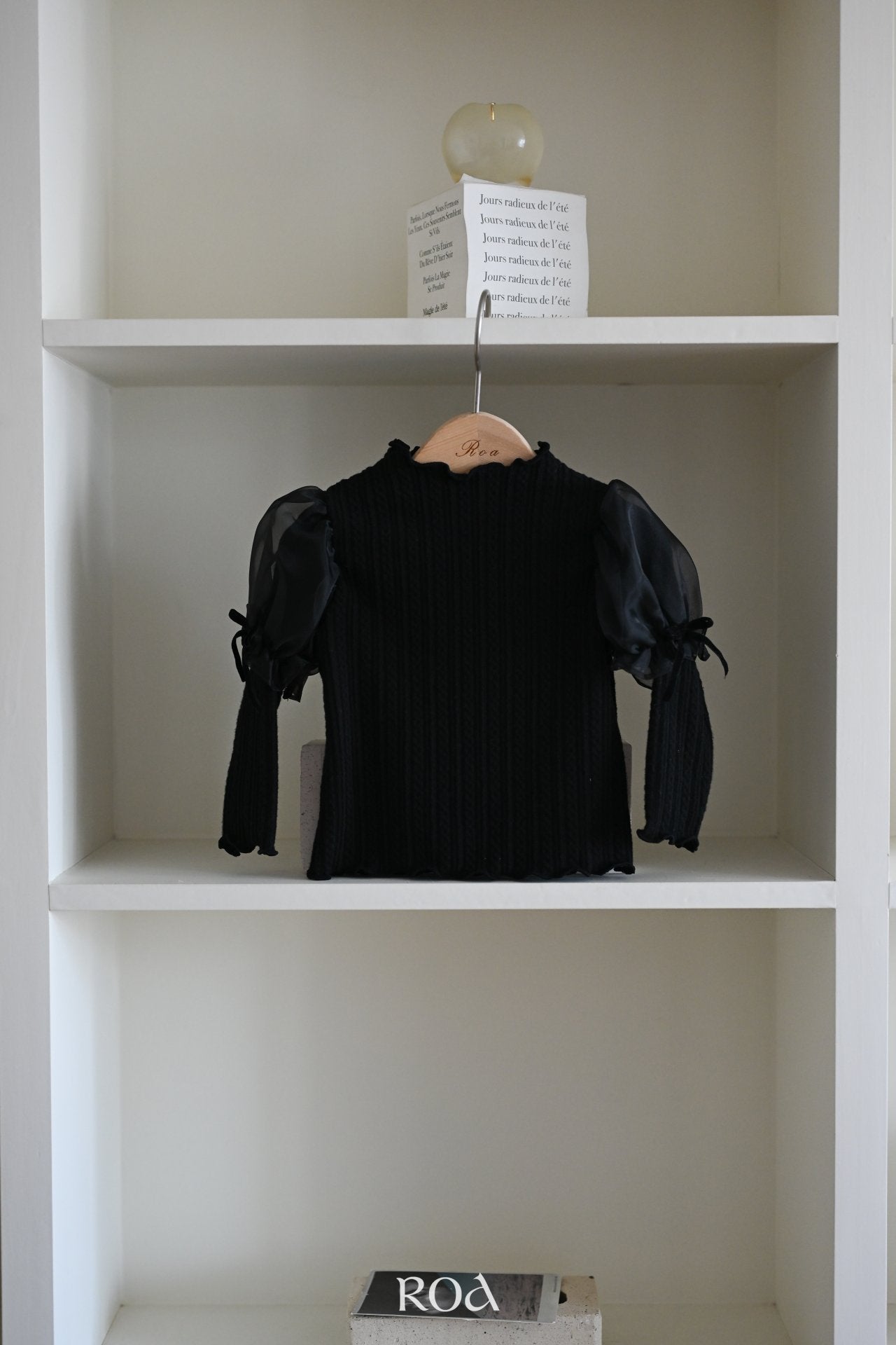 ［ROA］Organza puff tops