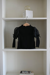 ［ROA］Organza puff tops