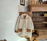 ［La.camel］Teddy reversible mouton jacket (mom)