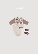 ［valubebe］Basic button tee