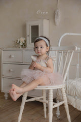 ［OREN］Flora tulle swim wear