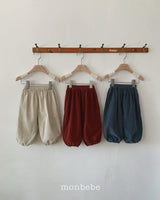 [monbebe] Corduroy jogger pants