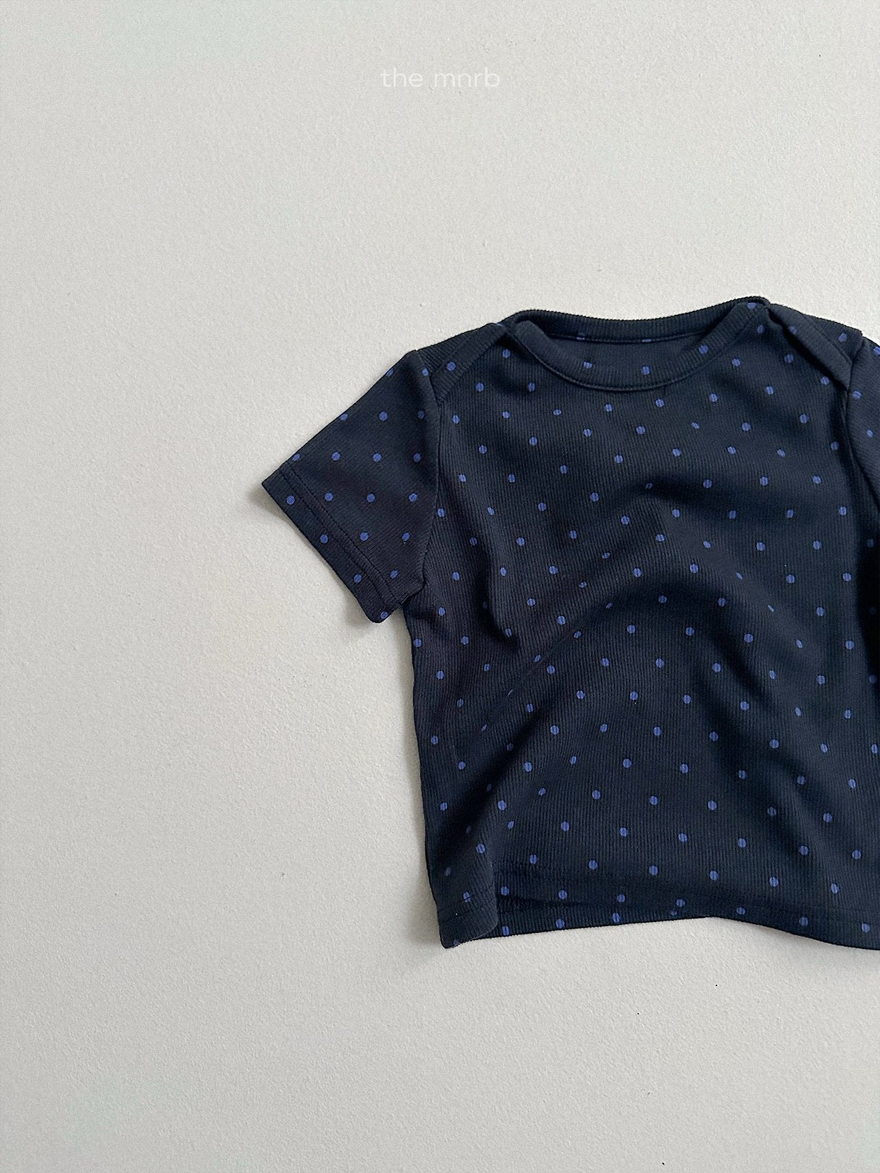 ［minirobe］Little dot short sleeve tee