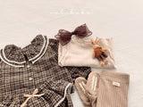 ［valubebe］Petit check frill blouse (baby)