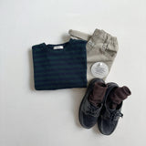 ［digreen］Pinstripe T-shirt