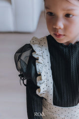 ［ROA］Organza puff tops