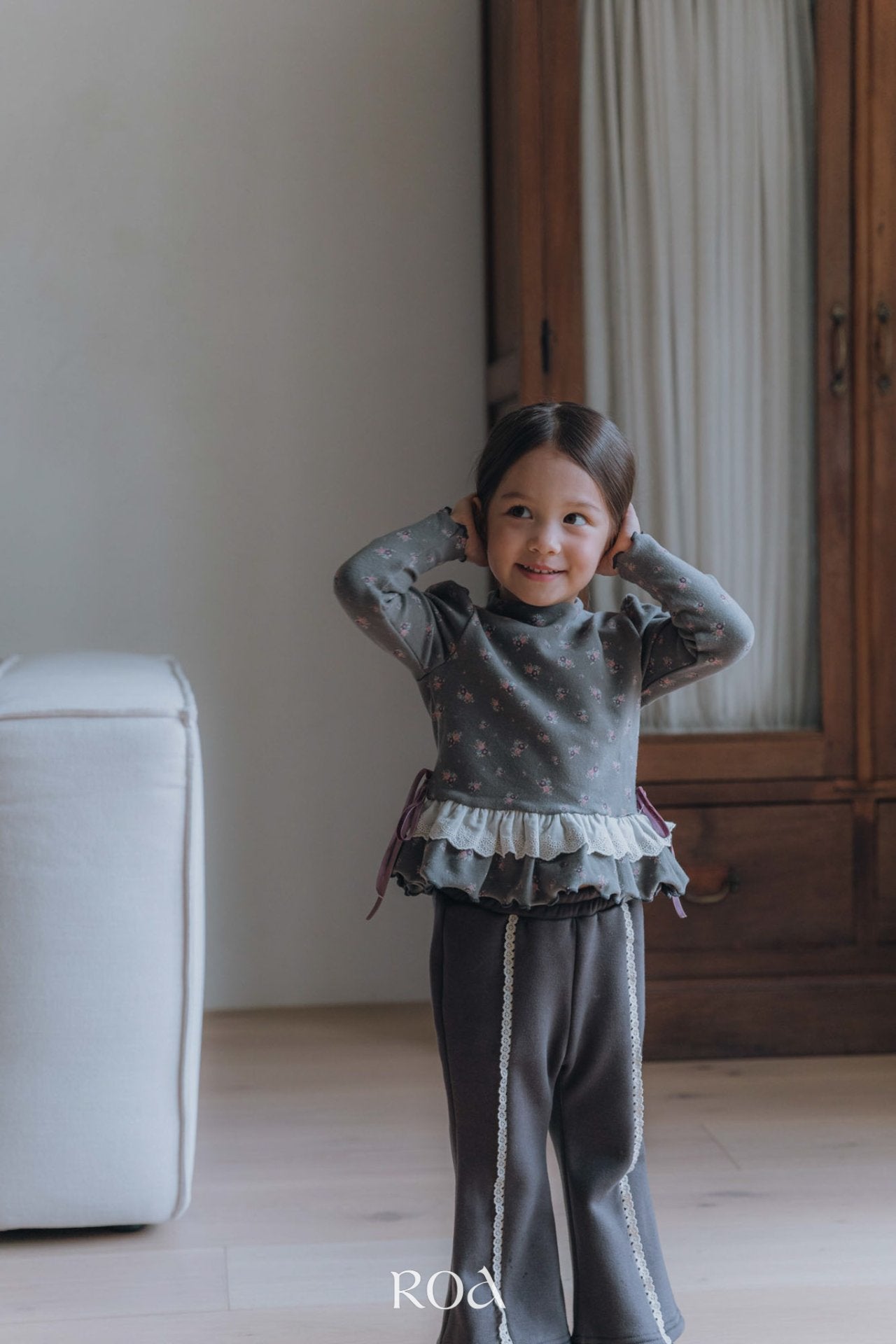 ［ROA］Flower ribbon tutu tops