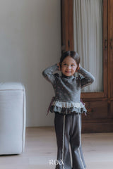 ［ROA］Flower ribbon tutu tops