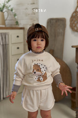 ［jujua］Stripe mellow tops