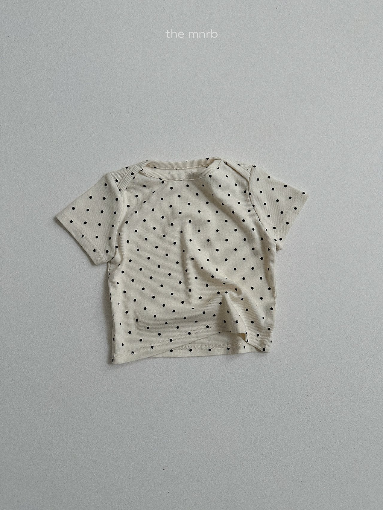 ［minirobe］Little dot short sleeve tee