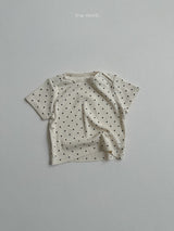 ［minirobe］Little dot short sleeve tee