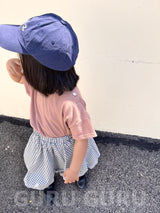 ［guruguru］Shoulder button tee