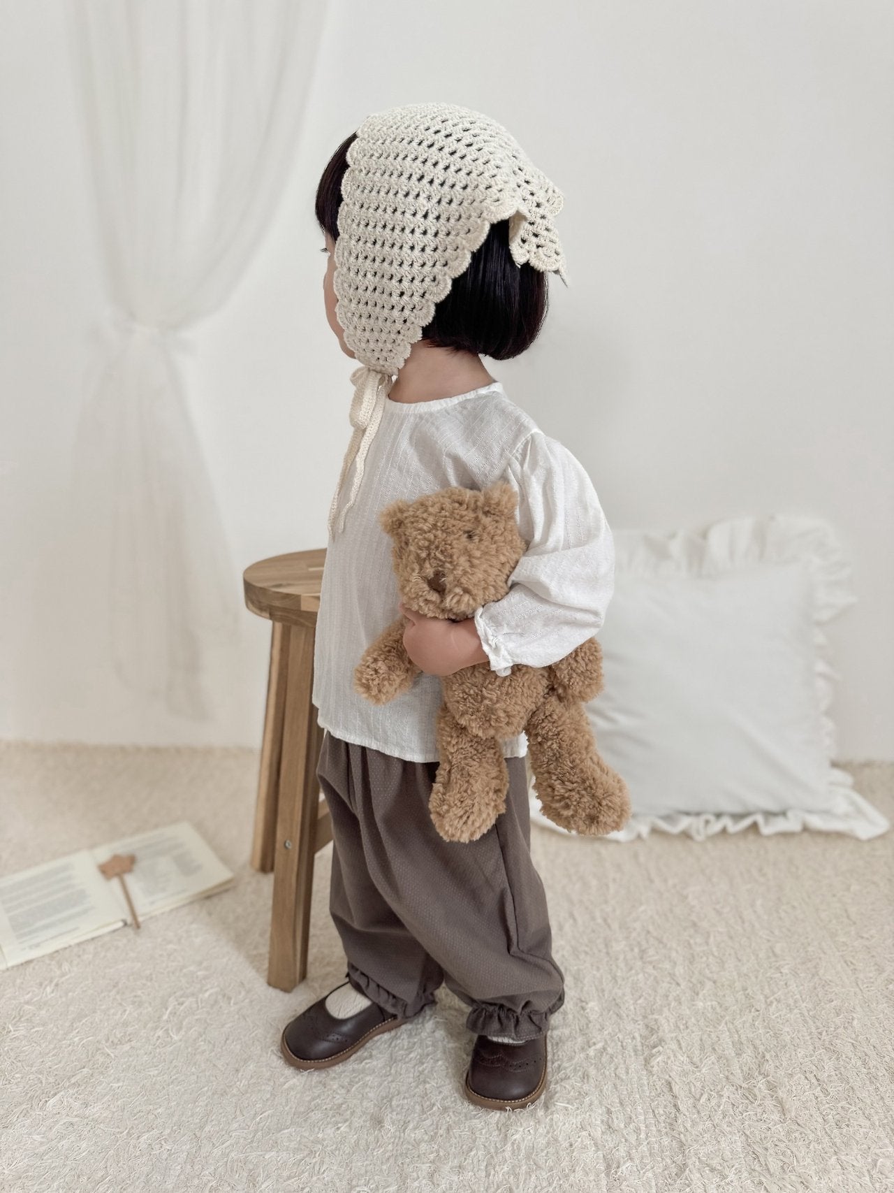 ［mimi market］Round blouse