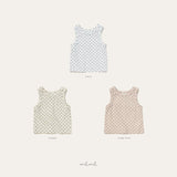 ［melmel］Stitch flower tank