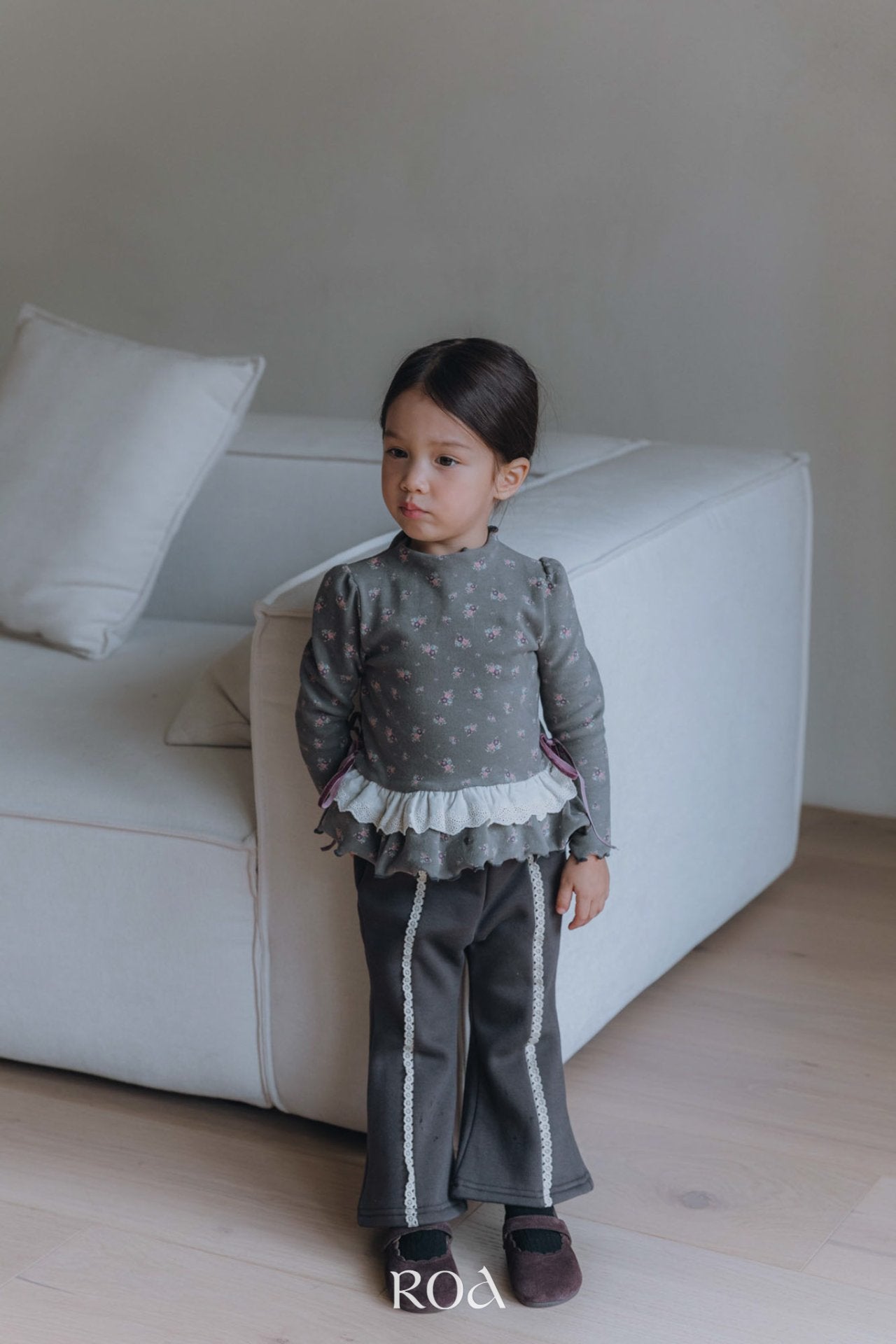 ［ROA］Flower ribbon tutu tops