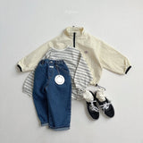 ［digreen］Pinstripe T-shirt
