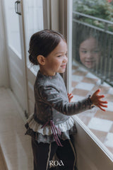 ［ROA］Flower ribbon tutu tops