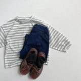 ［digreen］Pinstripe T-shirt