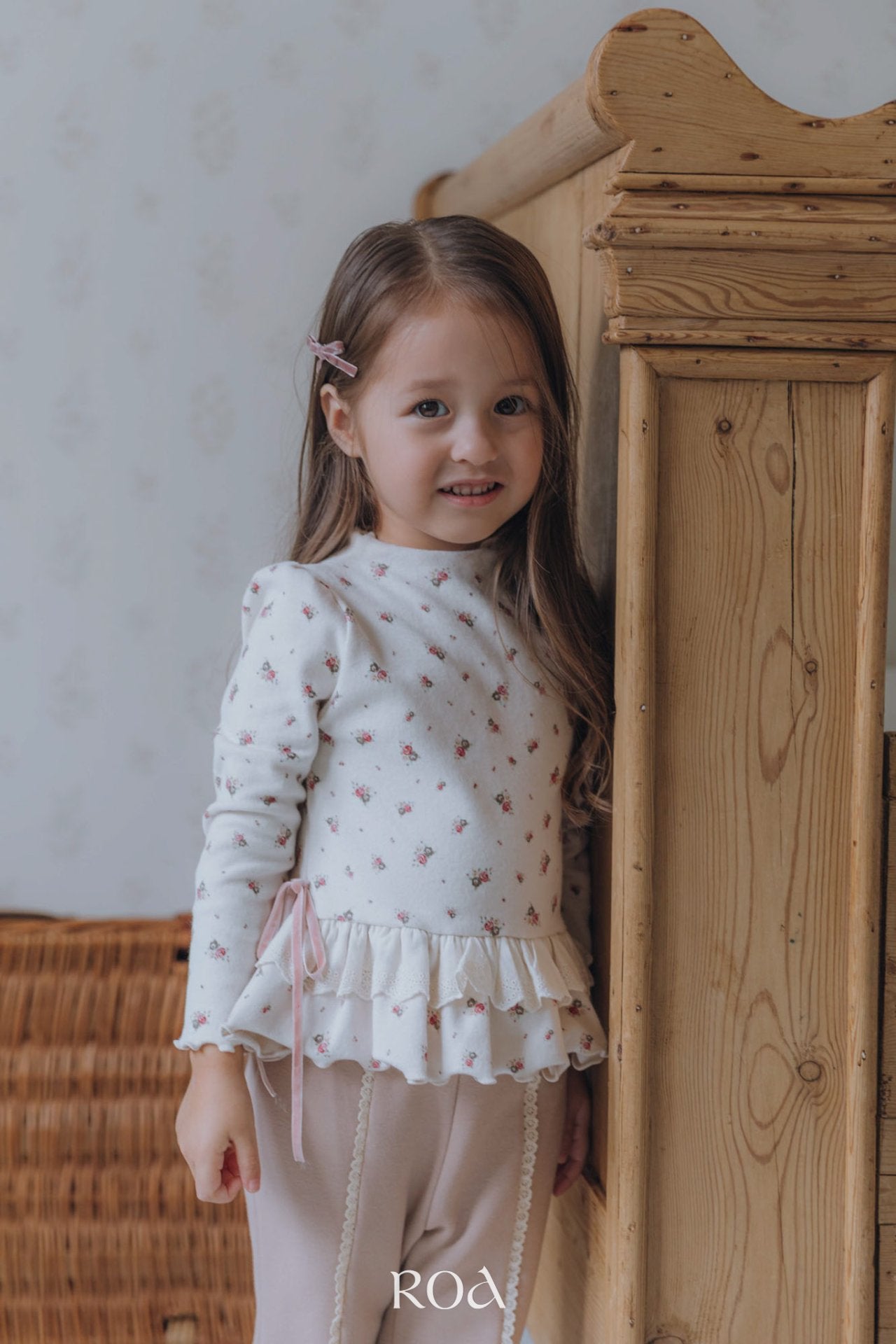 ［ROA］Flower ribbon tutu tops