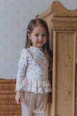 ［ROA］Flower ribbon tutu tops