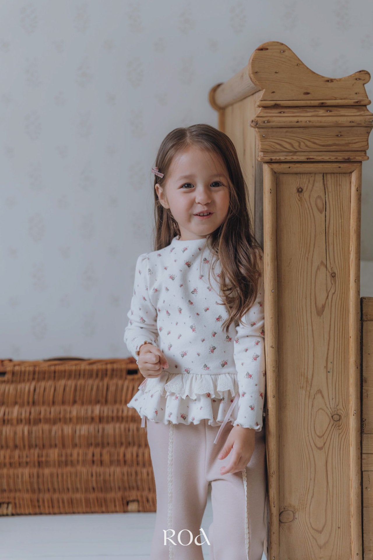 ［ROA］Flower ribbon tutu tops