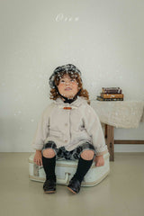 ［OREN］Brunel check suspender half pants