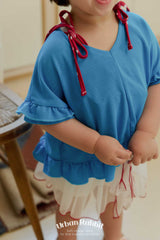 ［Urban Rabbit］Cool cover-up frill tee