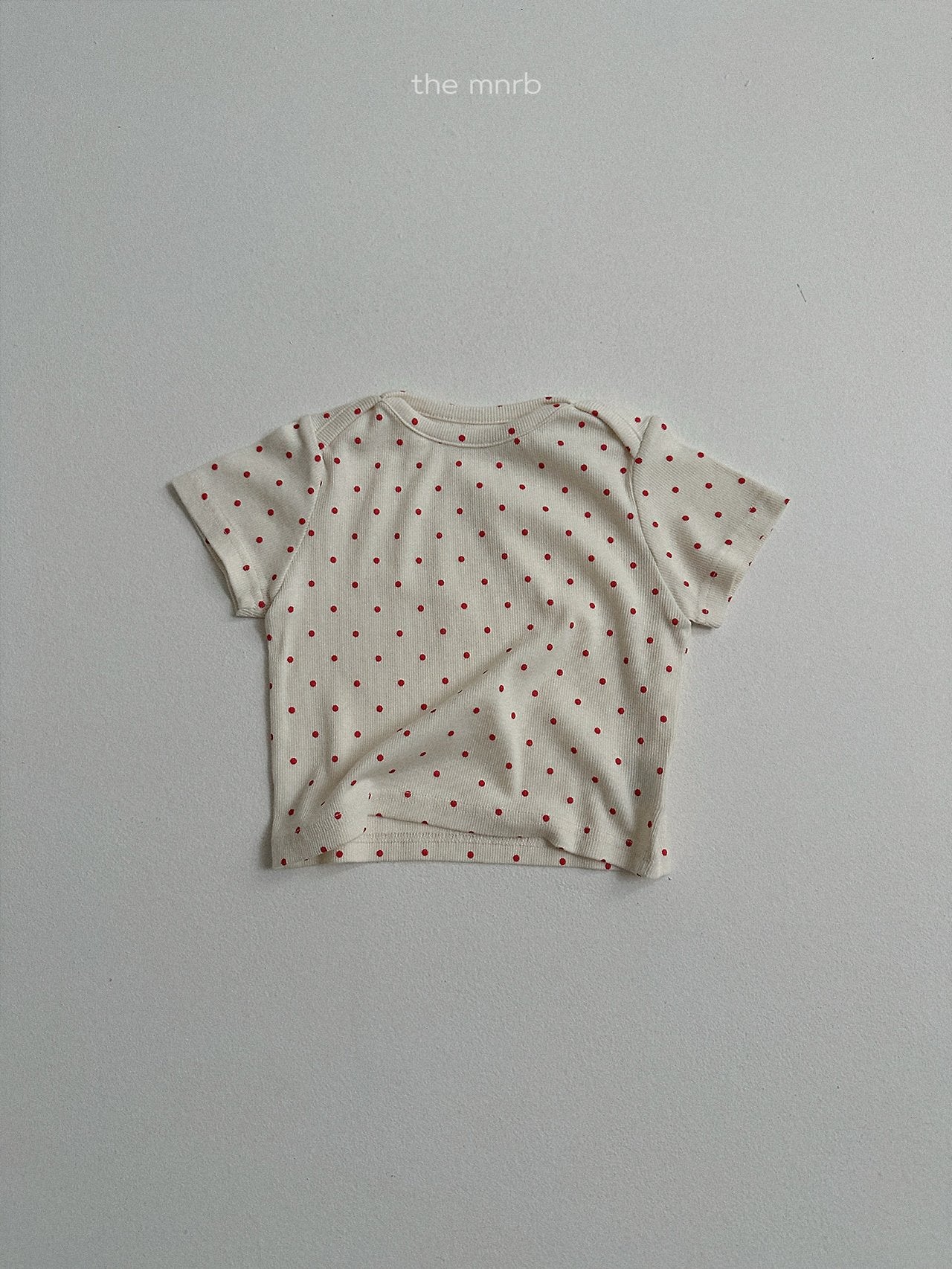［minirobe］Little dot short sleeve tee
