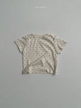 ［minirobe］Little dot short sleeve tee