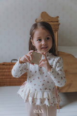 ［ROA］Flower ribbon tutu tops